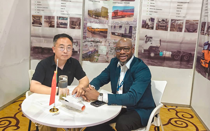 Snail Truck at 2025 Ghana Mining Exhibition