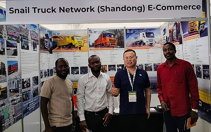 Snail Truck Presents Its Remanufactured Products in Zambia