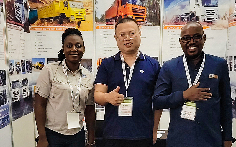 Snail Truck Presents Its Remanufactured Products in Zambia