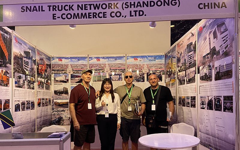 Snail Trucks Debut at Tanzania Exhibition