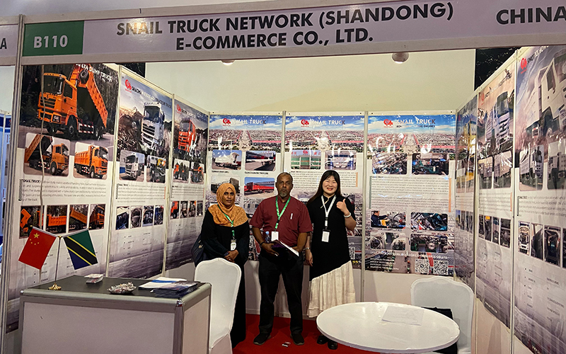 Snail Trucks Debut at Tanzania Exhibition