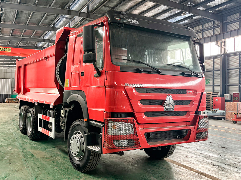 HOWO 6x4 U-shaped Buckets Dump Truck Factory