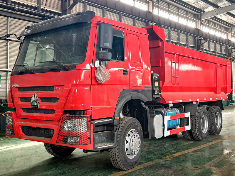 Used HOWO 6x4 U-shaped Buckets Dump Truck