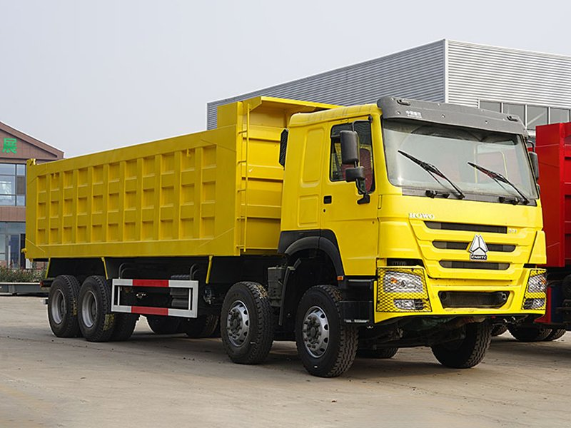 HOWO-7 371hp Used 8x4 Dump Trucks Manufacturers