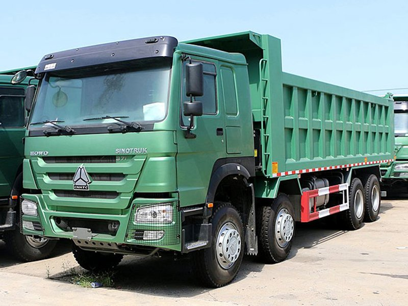 HOWO-7 371hp Used 8x4 Dump Trucks Factory
