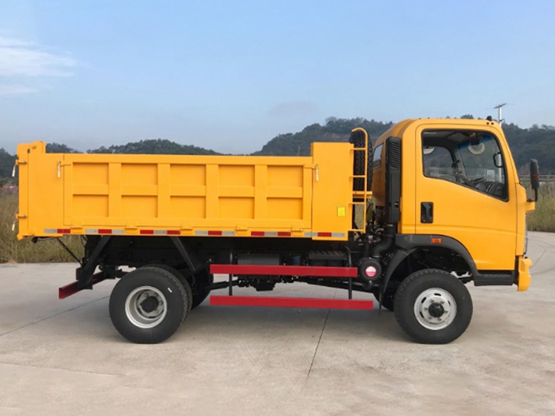 HOWO 4X2 Light Duty Tipper Truck Manufacturers