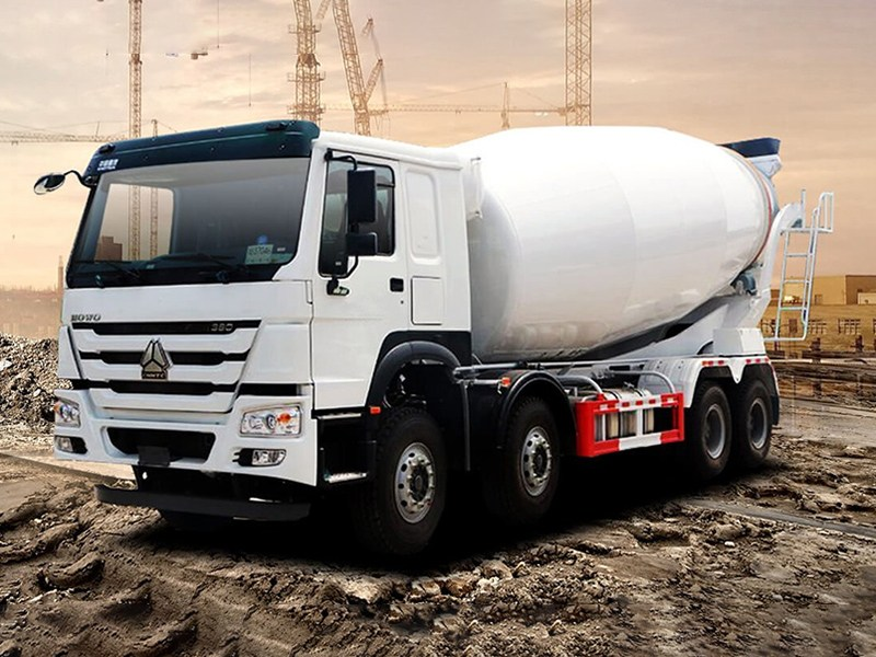 Used Howo-7 8x4 Cement Concrete Mixer Truck