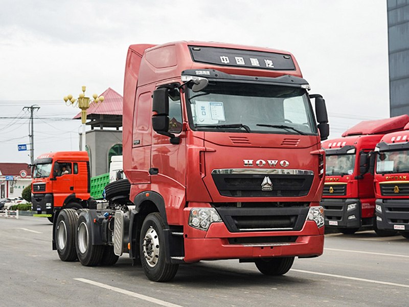 HOWO T7H Used 6x4 Tractor Trucks Exporter