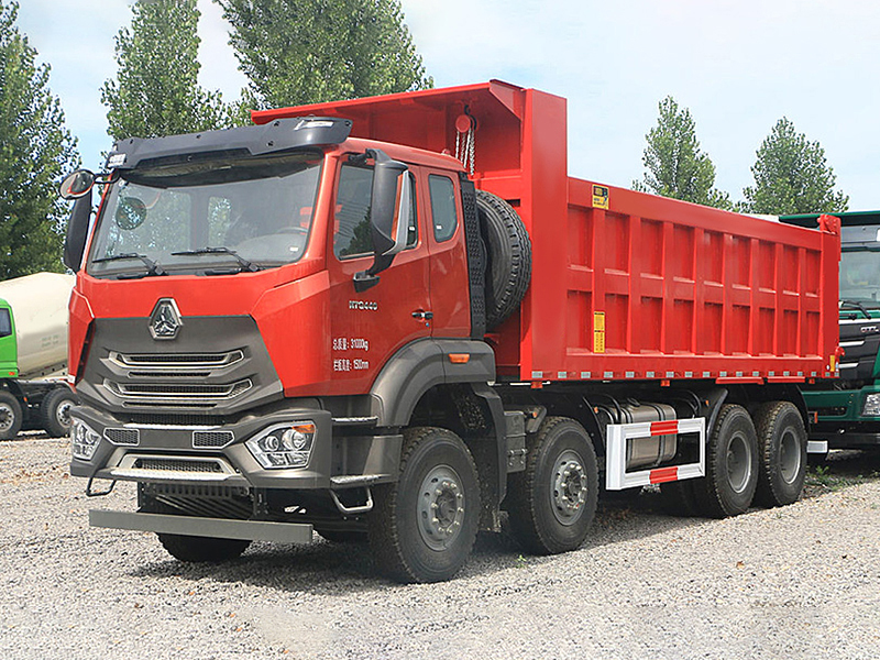 HOWO N7 Used 8x4 Dump Trucks