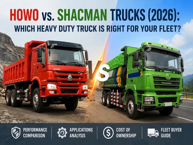 HOWO vs. SHACMAN Trucks (2026): Which Heavy Duty Truck Is Right for Your Fleet?